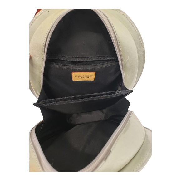 Carlo Rino Patent Leather Backpack - Picture 4 of 14